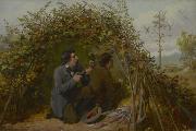 Arthur Fitzwilliam Tait Shooting From Ambush painting